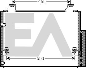 EACLIMA 30C71063 - Condenser, air conditioning car-mod.net