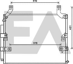 CARRO 824706400 - Condenser, air conditioning car-mod.net