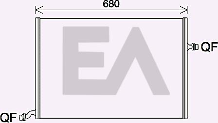 EACLIMA 31R50109 - Radiator, engine cooling car-mod.net