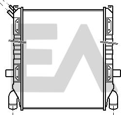 EACLIMA 31R63002 - Radiator, engine cooling car-mod.net