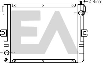 EACLIMA 31R30008 - Radiator, engine cooling car-mod.net