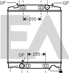 EACLIMA 31R30030 - Radiator, engine cooling car-mod.net