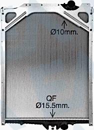 EACLIMA 31R76031 - Radiator, engine cooling car-mod.net