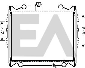 EACLIMA 31R71123 - Radiator, engine cooling car-mod.net