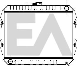 EACLIMA 31R77036 - Radiator, engine cooling car-mod.net