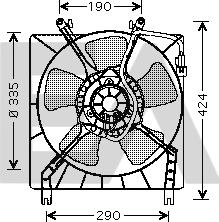 EACLIMA 33V51010 - Fan, radiator car-mod.net