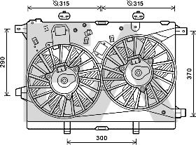 EACLIMA 33V03012 - Fan, radiator car-mod.net