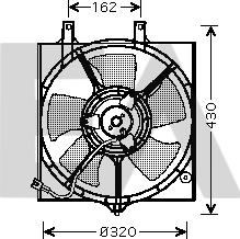 EACLIMA 33V18022 - Fan, radiator car-mod.net