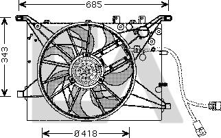 EACLIMA 33V78002 - Fan, radiator car-mod.net
