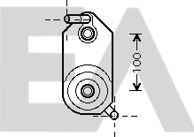 EACLIMA 37G77009 - Oil Cooler, engine oil car-mod.net