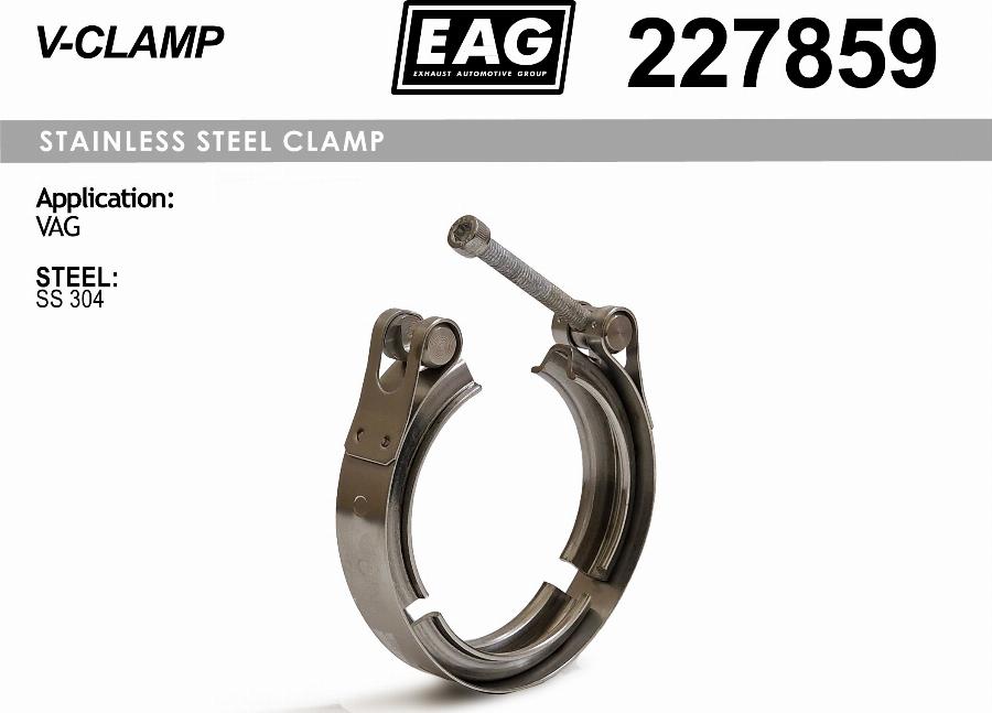 EAG 227859 - Pipe Connector, exhaust system car-mod.net