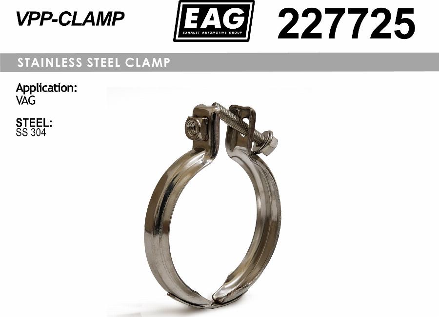 EAG 227725 - Pipe Connector, exhaust system car-mod.net