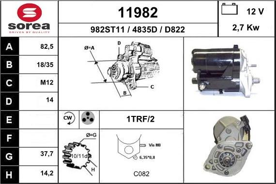 EAI 11982 - Starter car-mod.net