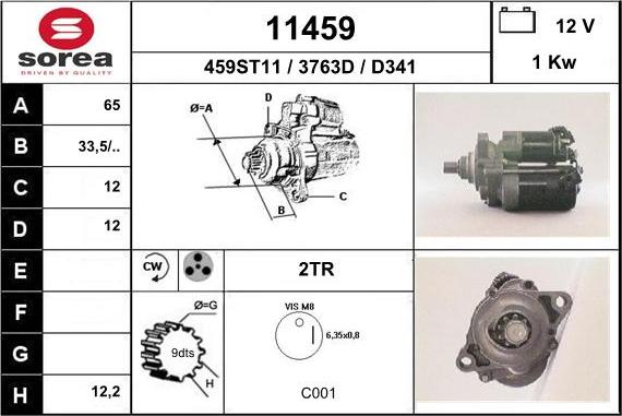 EAI 11459 - Starter car-mod.net