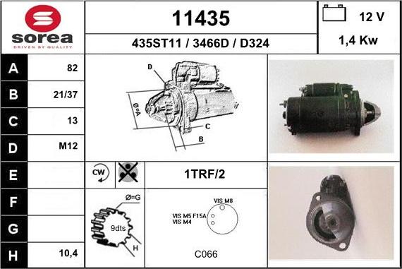 EAI 11435 - Starter car-mod.net
