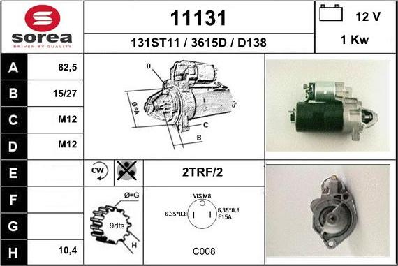 EAI 11131 - Starter car-mod.net