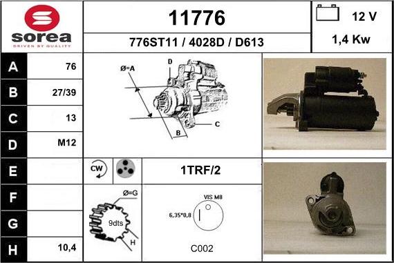 EAI 11776 - Starter car-mod.net