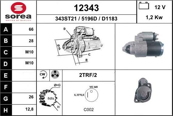 EAI 12343 - Starter car-mod.net