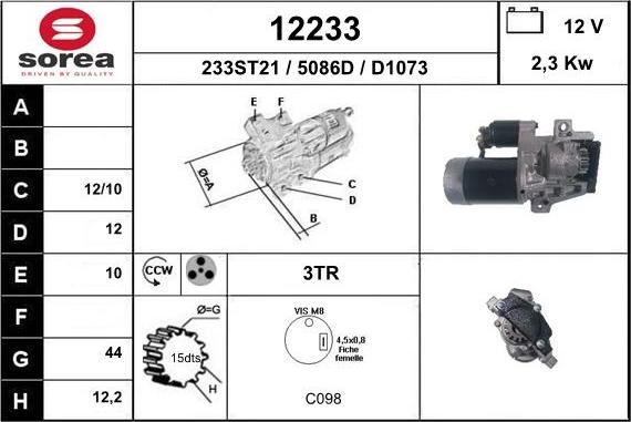 EAI 12233 - Starter car-mod.net