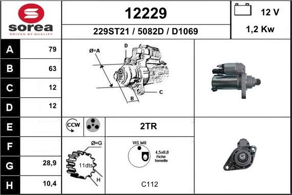 EAI 12229 - Starter car-mod.net
