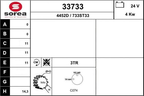 EAI 33733 - Starter car-mod.net