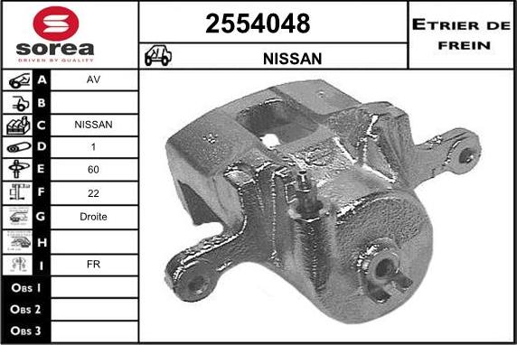 EAI 2554048 - Brake Caliper car-mod.net