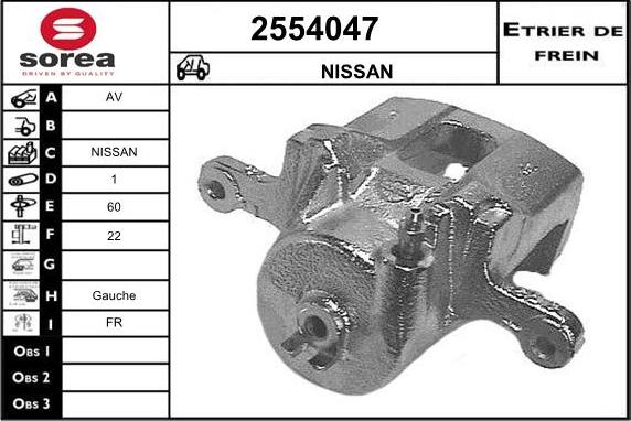 EAI 2554047 - Brake Caliper car-mod.net