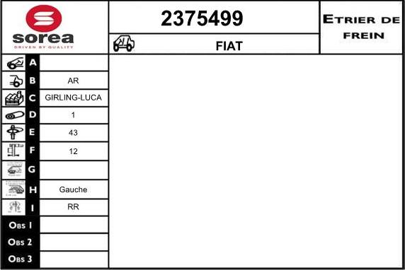EAI 2375499 - Brake Caliper car-mod.net