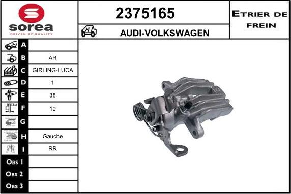EAI 2375165 - Brake Caliper car-mod.net
