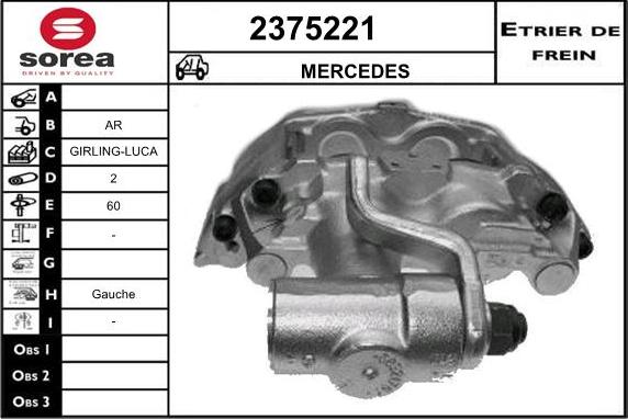 EAI 2375221 - Brake Caliper car-mod.net