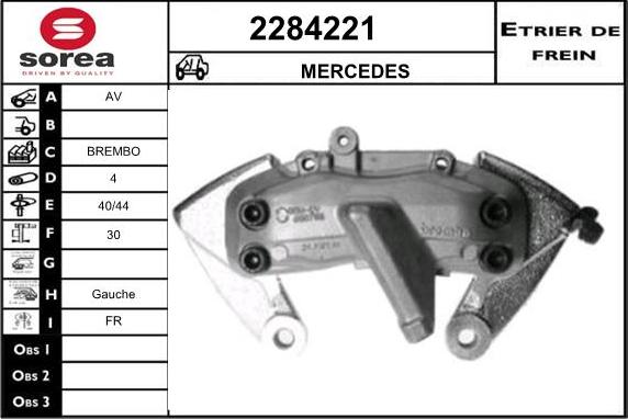 EAI 2284221 - Brake Caliper car-mod.net