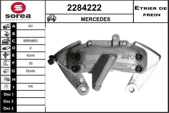 EAI 2284222 - Brake Caliper car-mod.net