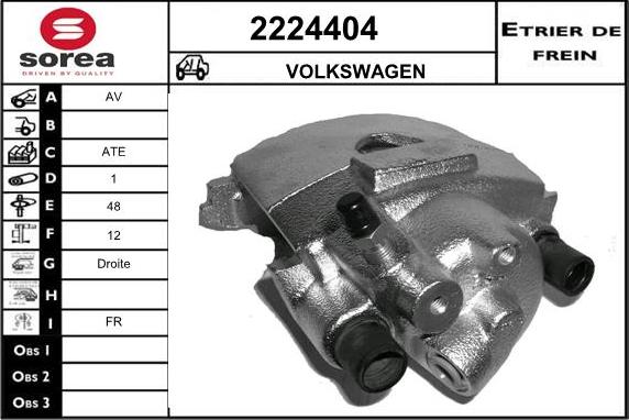 EAI 2224404 - Brake Caliper car-mod.net