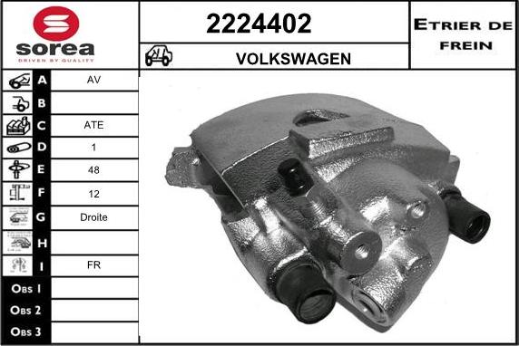 EAI 2224402 - Brake Caliper car-mod.net