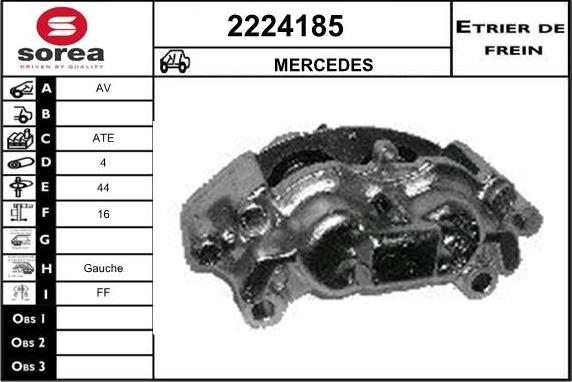 EAI 2224185 - Brake Caliper car-mod.net
