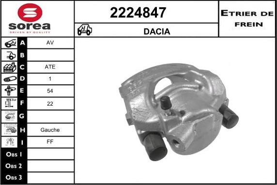 EAI 2224847 - Brake Caliper car-mod.net