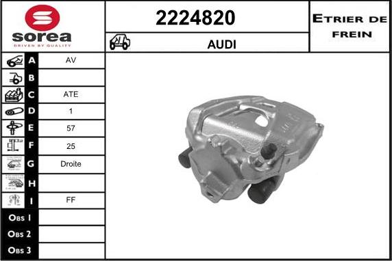 EAI 2224820 - Brake Caliper car-mod.net
