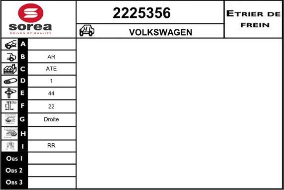 EAI 2225356 - Brake Caliper car-mod.net