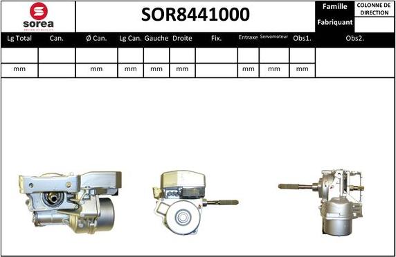 EAI SOR8441000 - Steering Column car-mod.net