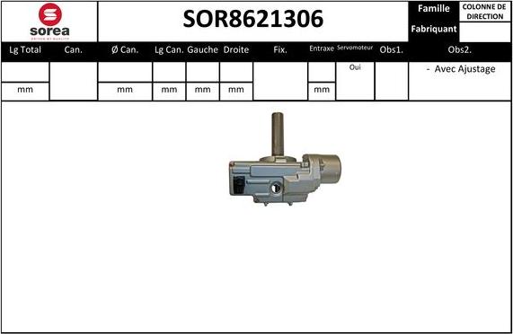 EAI SOR8621306 - Steering Column car-mod.net