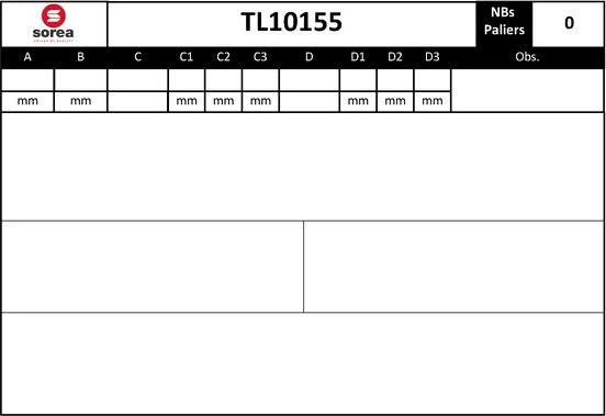 EAI TL10155 - Propshaft, axle drive car-mod.net