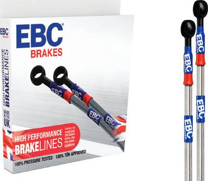 EBC Brakes BLA1936-4L - High Performance Brake Hose Set car-mod.net