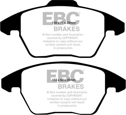 4U Autoparts 22749PU - Brake Pad Set, disc brake car-mod.net