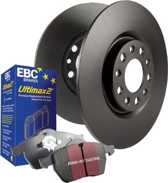 EBC Brakes PD40K866 - High Performance Brake Kit car-mod.net
