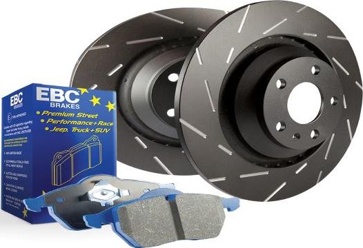 EBC Brakes PD09KF1041 - High Performance Brake Kit car-mod.net
