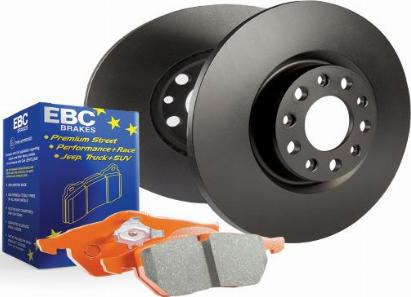EBC Brakes PD05KF1274 - High Performance Brake Kit car-mod.net