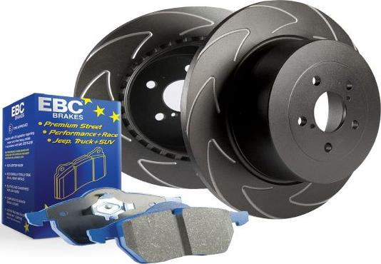 EBC Brakes PD19KF348 - High Performance Brake Kit car-mod.net