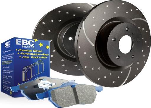 EBC Brakes PD14KF839 - High Performance Brake Kit car-mod.net