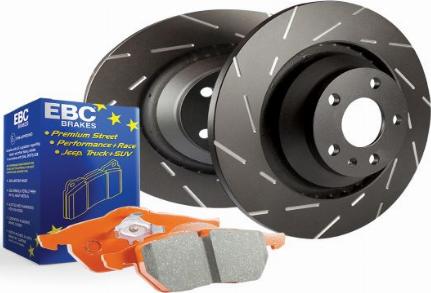 EBC Brakes PD10KF558 - High Performance Brake Kit car-mod.net