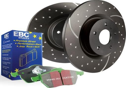 EBC Brakes PD11KF1296 - High Performance Brake Kit car-mod.net